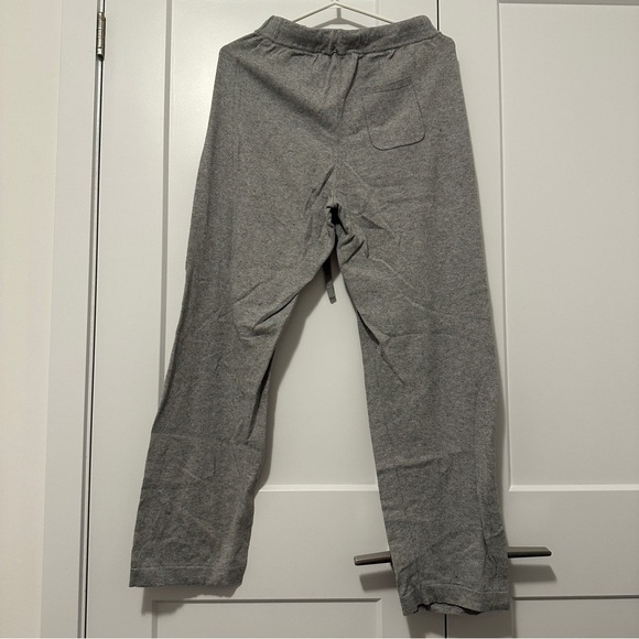 Zaket & Plover Gray Cashmere Blend Drawstring Pyjama Pants Size Medium Women’s - Picture 5 of 10